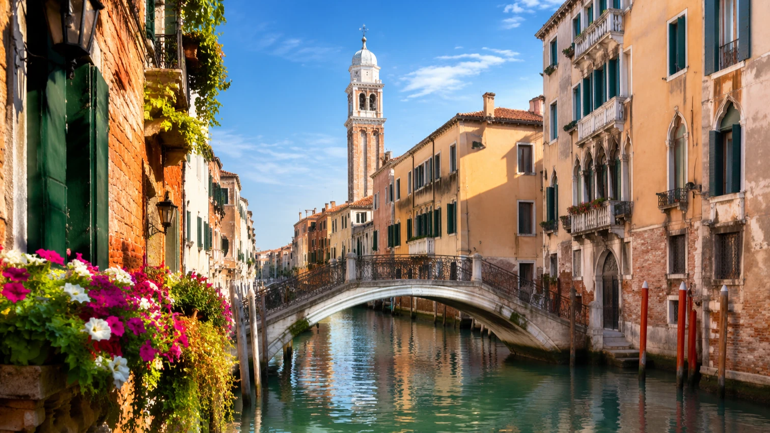 Vista di un canale a Venezia - Ca' La Stampa, BZAR hotels a Venezia